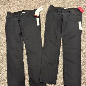 Isabel Maternity 2 pair NWT Black Skinny Jeans sz 4